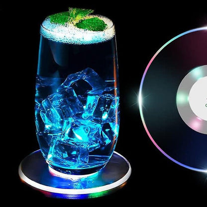 Vibrant LED Cocktail Coaster